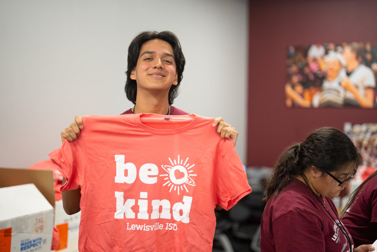 lisdbekind's tweet image. Kindness shirts have 𝒶𝓇𝓇𝒾𝓋𝑒𝒹

Thank you to @lewisvillestuco for helping to get these sorted and prepped for pick-up!

#LISDBeKind #OneLISD