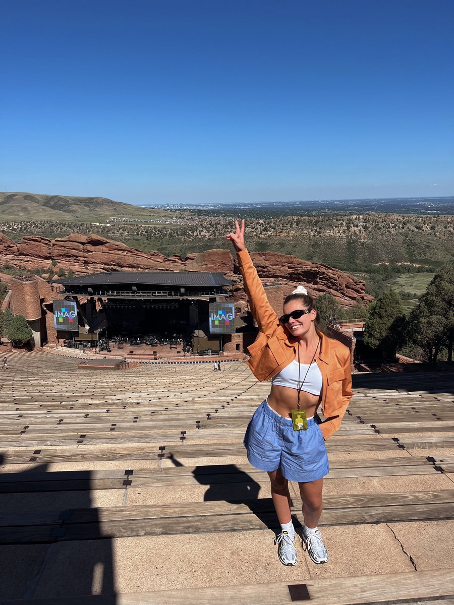 Bucket list venue ticked off 🥹

📍Red Rocks, Colorado
