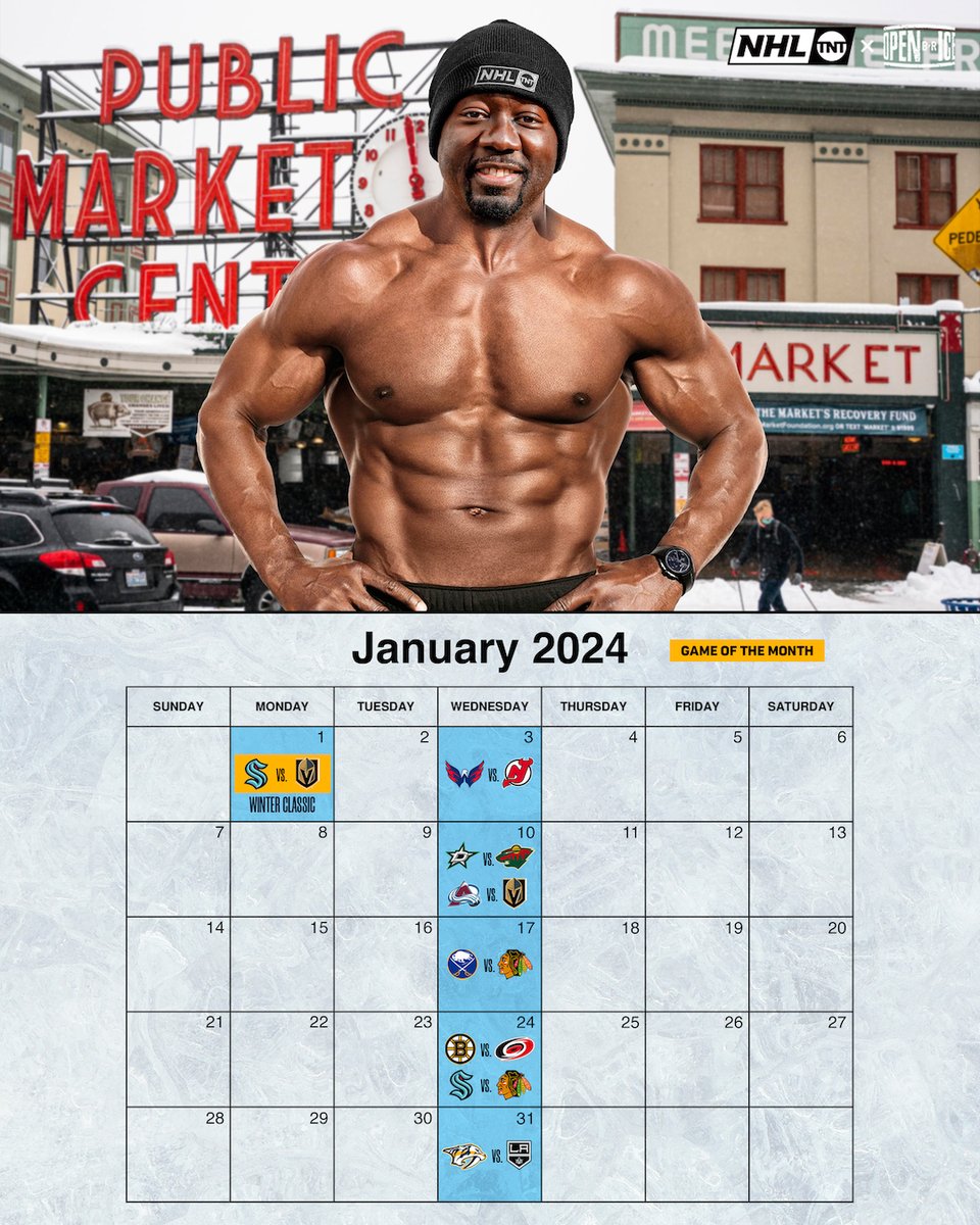 Ring in the New Year in Seattle for the 2024 NHL Winter Classic between the Kraken and Golden Knights 🐟🥶