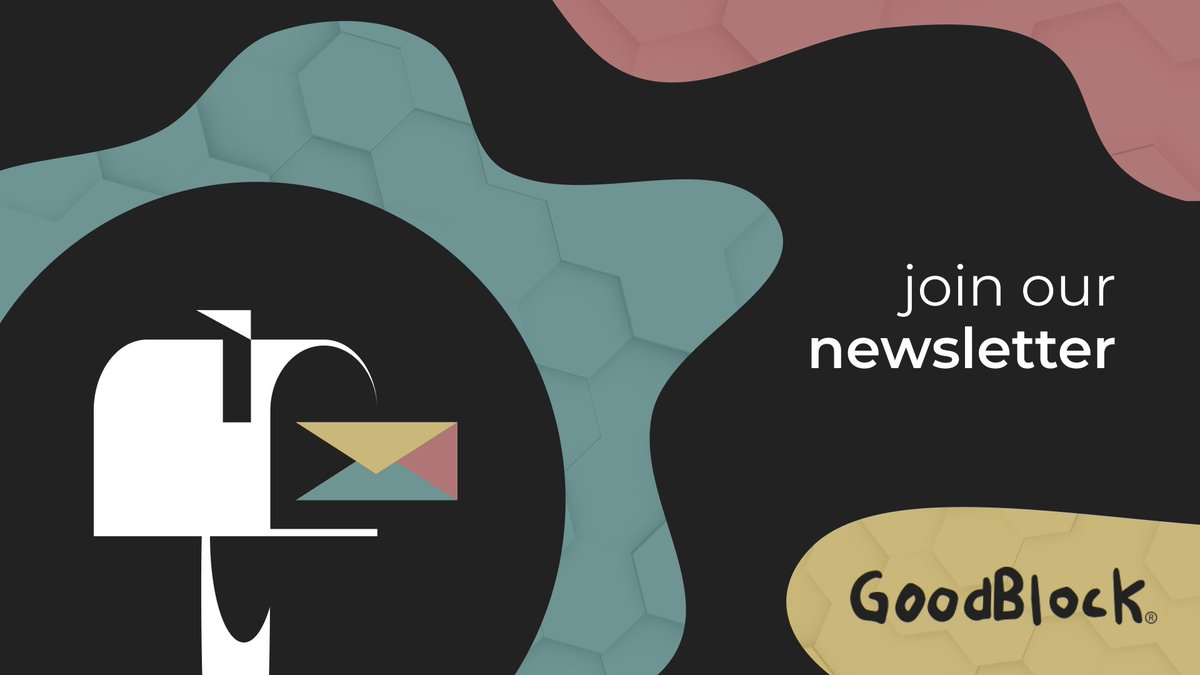 Want to stay in the loop on the latest news from GoodBlock and our growing suite of products 📰

Sign up to our newsletter for occasional updates on recent developments and upcoming events 📫

Sign Up 👇
eepurl.com/gypEIb