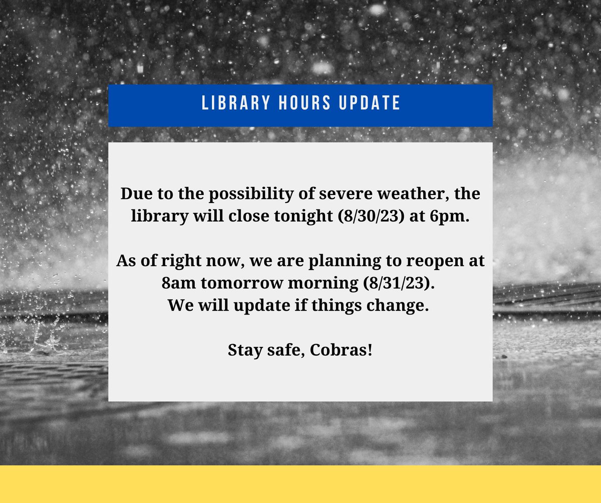 Coker Library tweet media