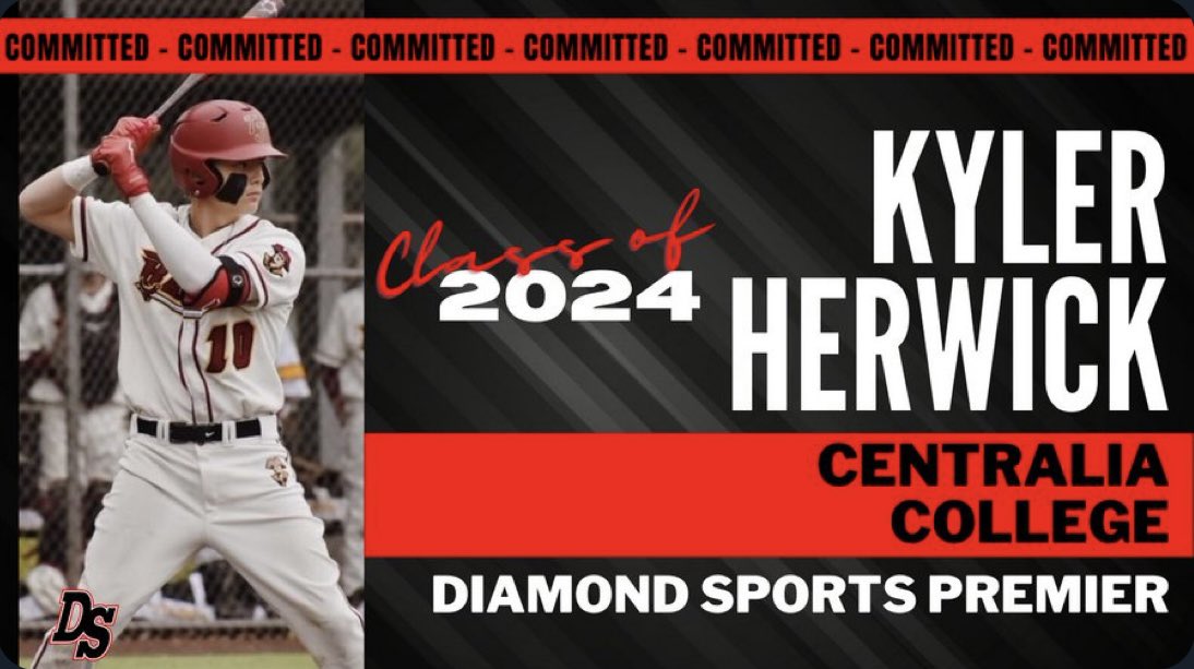 I’m very excited to announce that I will be continuing my academic and baseball career <a href="/Centralia_BSB/">Centralia College Baseball</a>. I’d like to thank <a href="/CoachDanBower/">Coach Dan Bower</a> and <a href="/Coach_BenHarley/">Ben Harley</a> for the opportunity! I also want to thank my family and my coaches who have all helped me achieve this goal. Go Blazers!