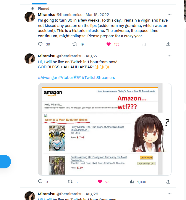 BrittanyVenti's tweet photo. My friend @themiramisu brought to my attention that my tweets don't show up on some people's accounts when you retweet it anymore.

I'm actually the most shadow banned account on this site &amp; I'm considering abandoning this account to make another one at this point.
@elonmusk https://t.co/71vWxXcTeD