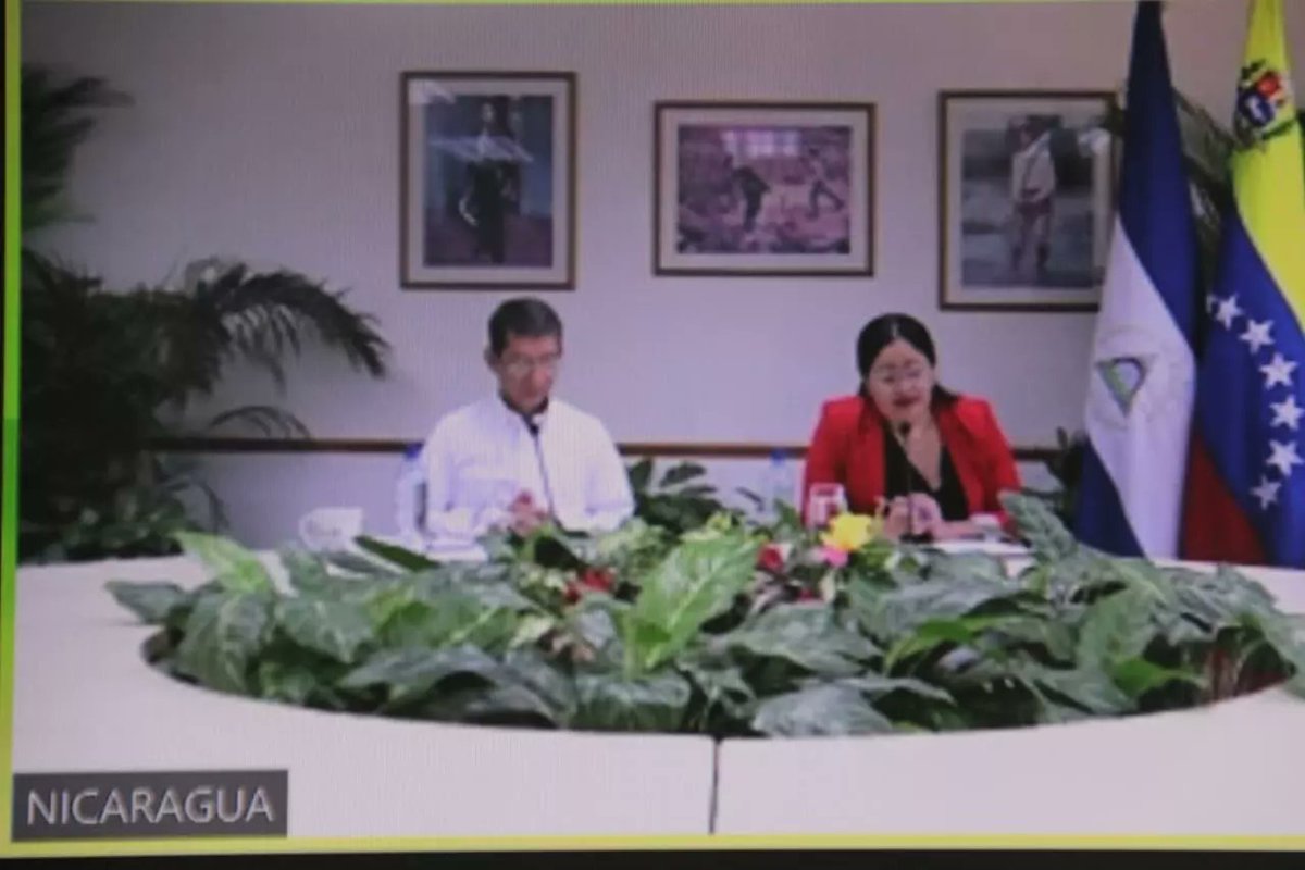 HOY// Sostuvimos importante reunión de trabajo con la Vicecanciller de Nicaragua Arlette Marenco, con quien revisamos todos los temas de la cooperación Binacional, preparándonos para la realización de la próxima Comisión Mixta Venezuela-Nicaragua.