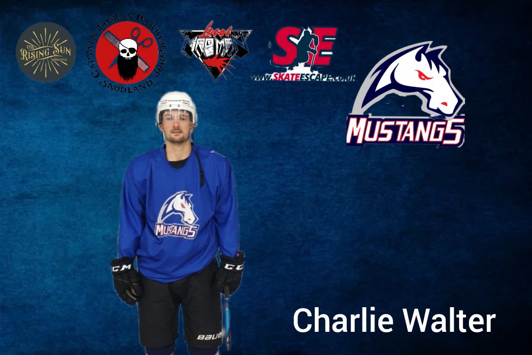 Another new player signed! Charlie Walter joins the team for this season. Ex-Invicta junior Charlie is looking forward to contributing to the Mustang's team this term.