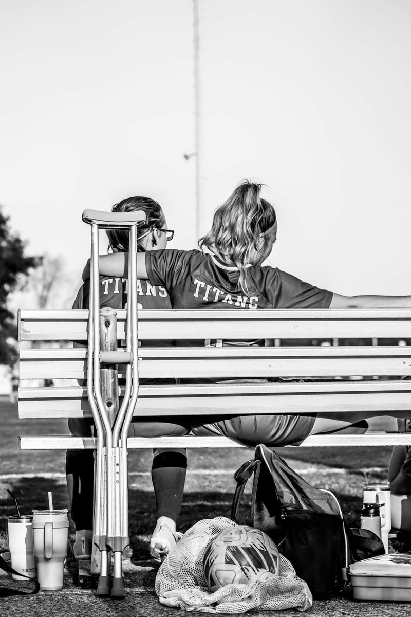 Sometimes, it's more than just a game.

It's a bond, a sisterhood, a commitment to your team and your school, and sometimes it's just being there for your friend.

<a href="/IHSAA1/">IHSAA</a>
#FaceOfSportsmanship 
#titanpride