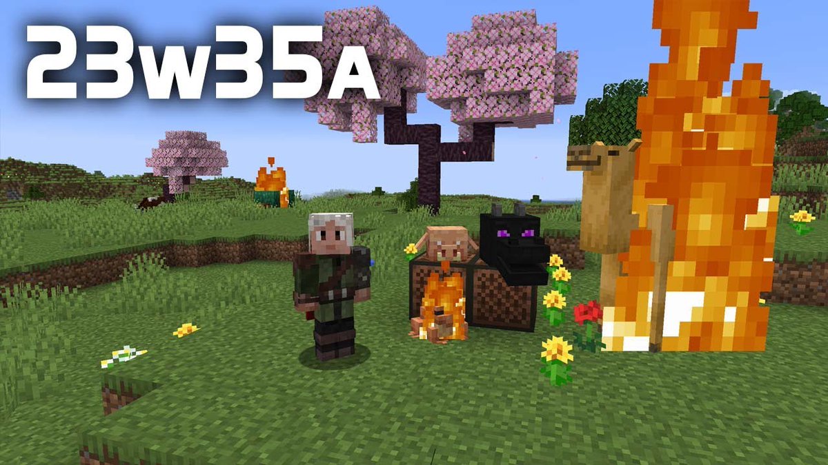 slicedlime's tweet image. Snapshot 23w35a has arrived with a new Java version and plenty of bug fixes. Check them all out here! #minecraftemployee youtube.com/watch?v=kwL4mf…