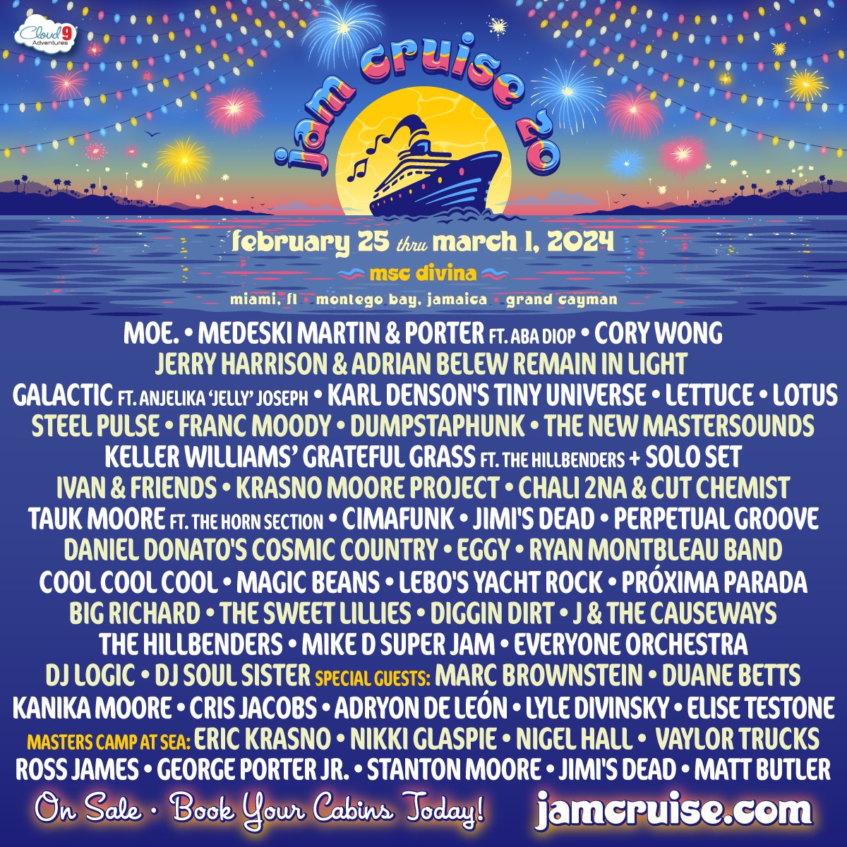 Everyone Orchestra (@every1orchestra) on Twitter photo Getting excited to set sail on <a href="/jamcruise/">Jam Cruise</a> 20 🛳️🌊 We hope you join us there too! There are still some cabins available - book yours now! Getting excited to set sail on <a href="/jamcruise/">Jam Cruise</a> 20 🛳️🌊 We hope you join us there too! There are still some cabins available - book yours now!