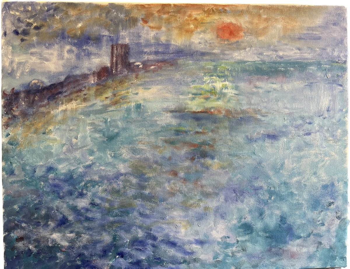 PriorRichard's tweet photo. latest 'impression' of #Margate ; not expecting anyone to see it of course, considering... https://t.co/4RRkKrQ7Uq