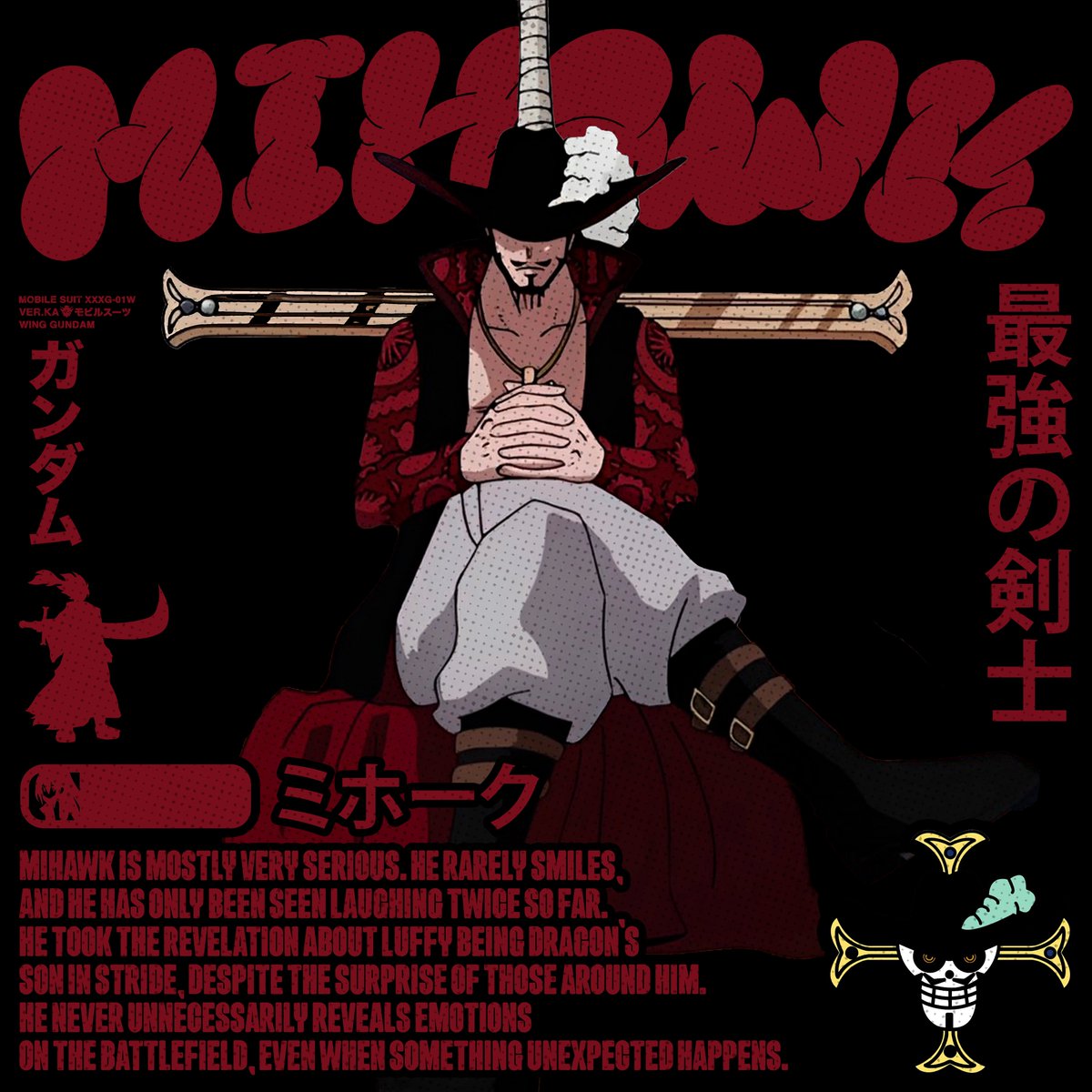 VladSert's tweet photo. Mihawk
Daily Design 242
Geto
30.08.2023
#designer #design #graphicdesign #characterdesign #anime #designcommunitychallenge #animedesign #animedesigner #animeart #animeartist #artoftheday #animedesigns #onepiece #onepiecelover #onepieceart #mihawk https://t.co/OreRQxQDGy