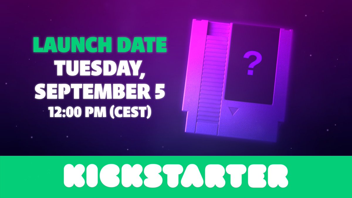 A mysterious NES cartridge draws near ✨ #NES #NESdev

Sept. 5 on <a href="/Kickstarter/">Kickstarter</a>