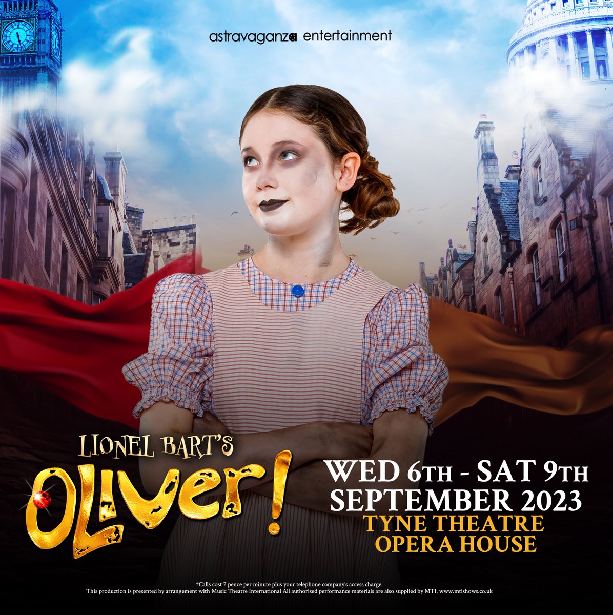 See our talented Macy Reid shine as Charlotte, the workhouse girl who gives sweet Oliver aid. As Nancy's naive younger sister, Charlotte provides moments of lightness despite their tragic circumstances.
bit.ly/Oliver-BookNow