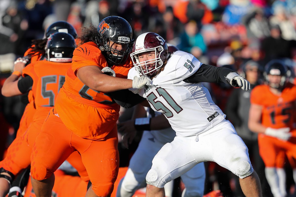 NFFNetwork's tweet image. Congrats to All-American DL Andreas Moeller, the @EvangelValor nominee for the 2023 #CampbellTrophy! #CodeMaroon
