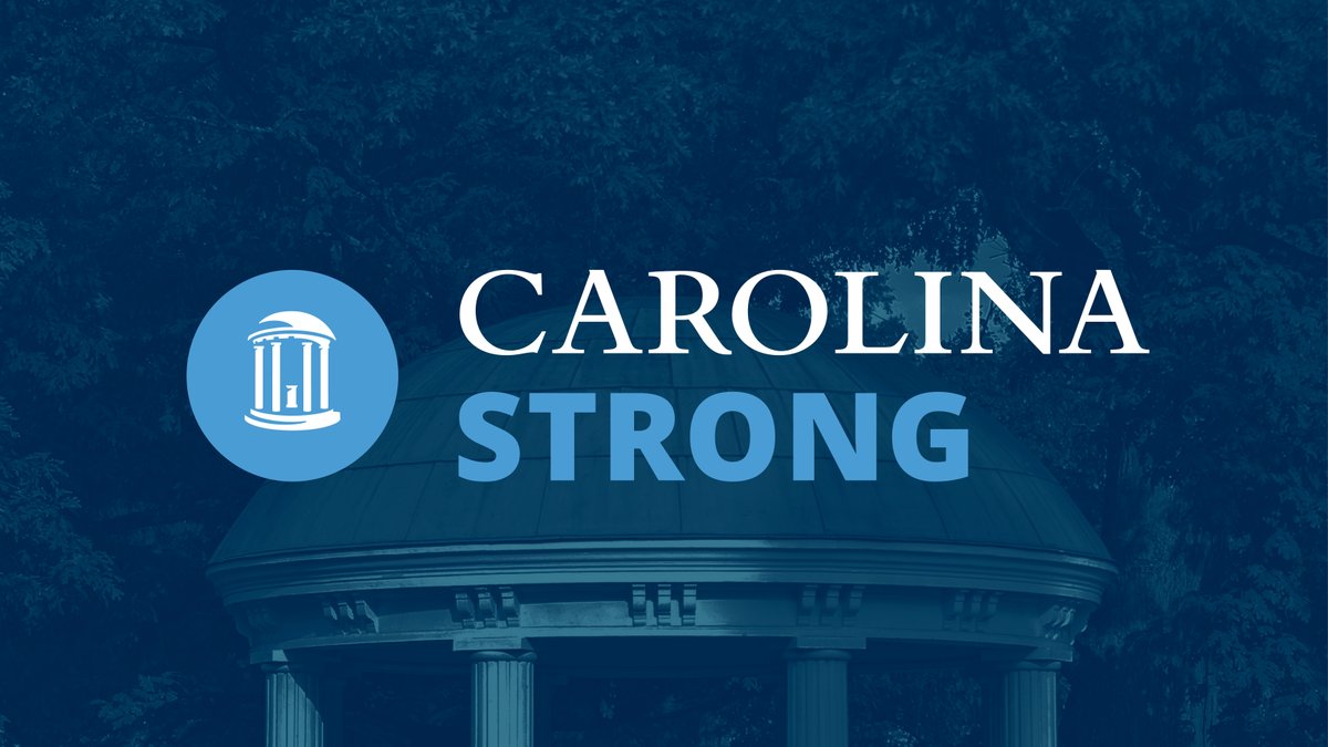 In this time of profound sadness, let us continue to build and strengthen our community together. We are #CarolinaStrong
