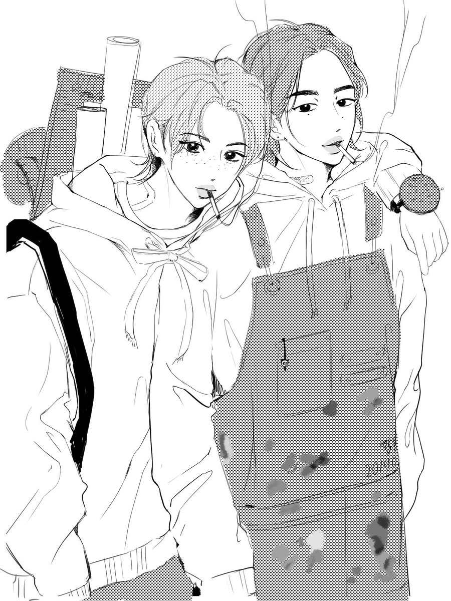 peroperobbok's tweet photo. 미대 필황 ㅎㅎ 
패디X서양화 ~~~ 라는 느낌으로... https://t.co/L0mJlkbQwL