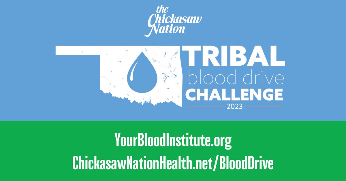 GovCAnoatubby's tweet photo. Once again, we are pleased to kick off the Tribal Blood Drive Challenge as we partner with the Choctaw, Muscogee and Seminole nations to address Oklahoma’s blood shortage. We urge everyone to join us in this lifesaving act by scheduling an appointment at https://t.co/st8yy9IqZy. https://t.co/IyMTjiuAhW