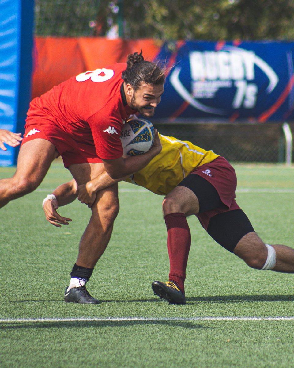 EUSARugby's tweet photo. Made of determination, sweat and emotion, the 2nd day of competition didn’t disappoint.

It’s safe to say that the teams left everything they had on the pitch.

Find all the photos here 👇

https://t.co/HKAjSnTQah https://t.co/hGEK7n8Ldj
