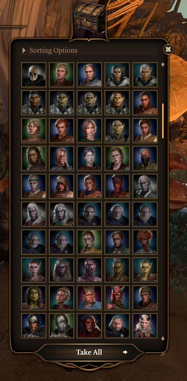 WithPirates's tweet photo. I have now almost 400 bodies collected and stuffed in my Box O' Bodies in Baldur's Gate 3. No clue what I'll do with them but I'll know it when the time and place is right. #BaldursGate3 #boxobodies https://t.co/ZQEuBDURqC