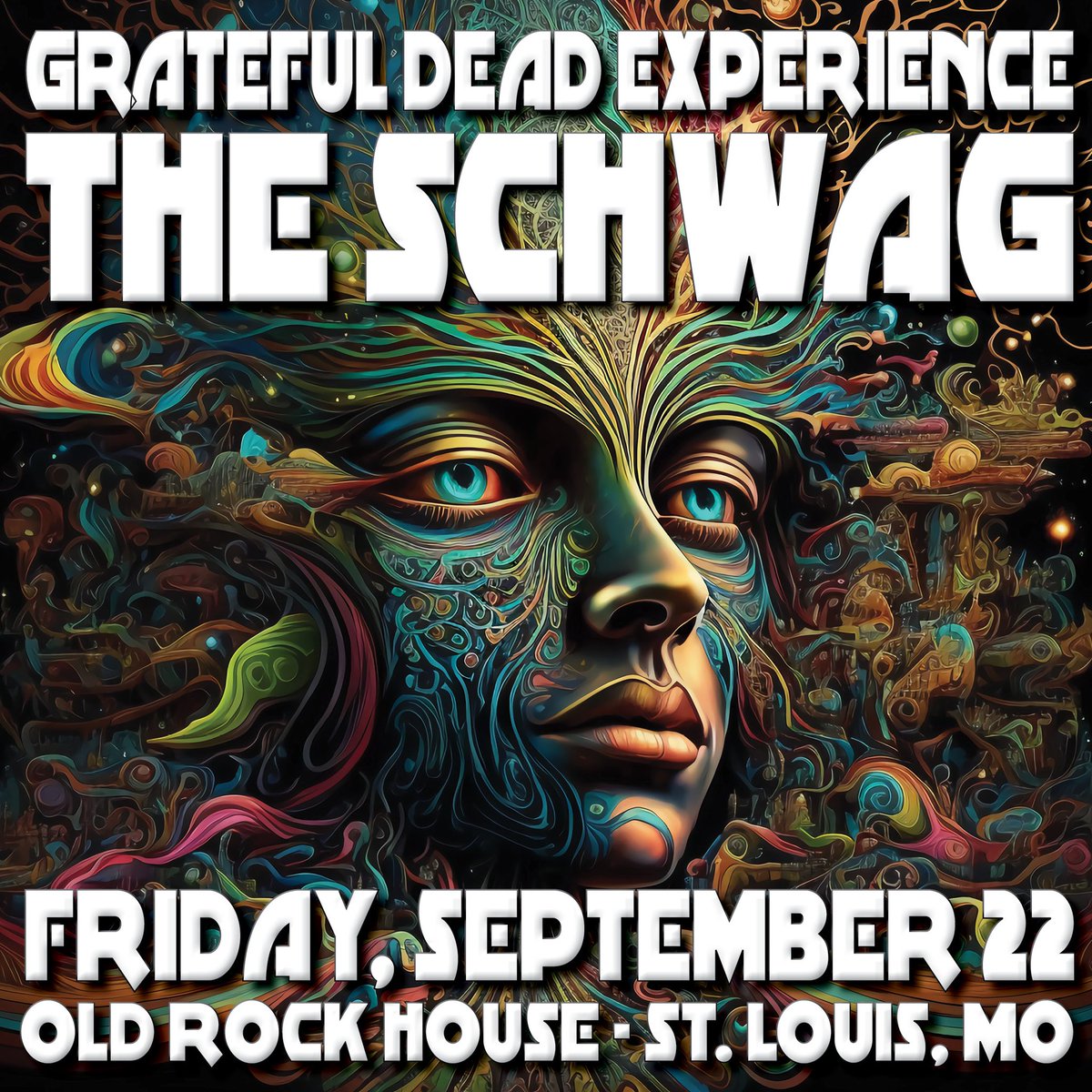 The Schwag will be performing at the Old Rock House in St. Louis on Friday, September 22. Showtime is 8 pm. TICKETS : bit.ly/47tlSLi @oldrockhousestl oldrockhouse.com