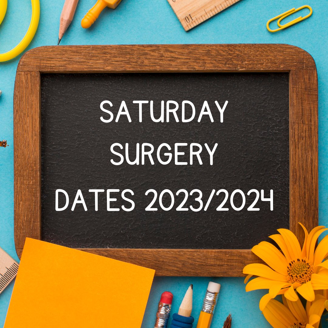 With the new school year about to begin, we thought we'd join in with the prep, releasing this academic year's Saturday Surgery dates 🤓🍂 scottrichards.co.uk/saturday-surge…