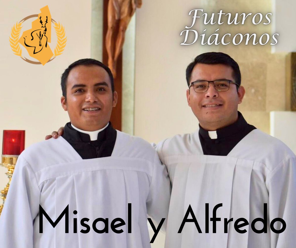 PastoralCom's tweet photo. Humildemente pedimos unirnos en oración por Misael y Alfredo, quienes están viviendo sus ejercicios espirituales.
Si Dios lo permite, ambos serán ordenados Diáconos el próximo viernes 8 de septiembre, a las 11:00 a. m., en el Santuario de Guadalupe de Cd. Obregón. https://t.co/YU7TpR5Rwo