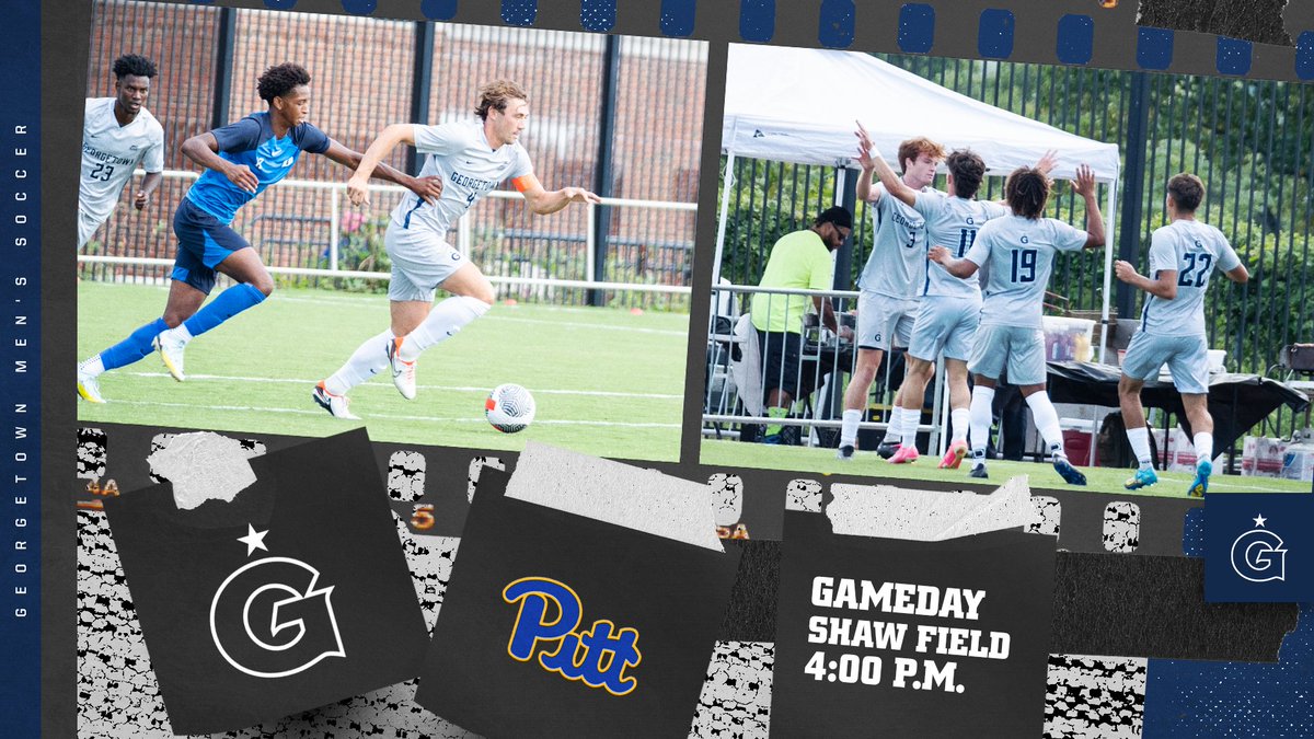 We're back at home and bringing the 🔥 Surround Shaw for today's HOME OPENER against Pitt! ⚽️ Hoyas vs Panthers 🏟 Shaw Field ⏰ 4:00 p.m. 💻BEDN 📈 GUHOYAS.com #HoyaSaxa