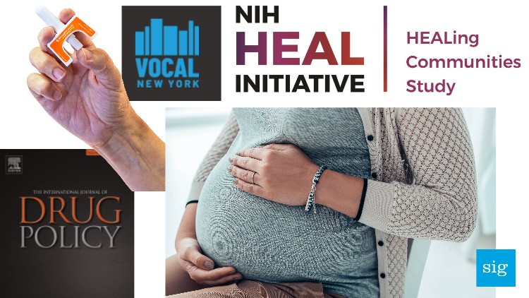 ColumbiaSIG's tweet image. Today is International Overdose Awareness Day.  From videos working to reduce the stigma of Medication for #Opioid Use Disorder to new publications on pregnancy and opioid use to naloxone trainings, here are some options to learn more: bit.ly/45O9R13 #IOAD2023