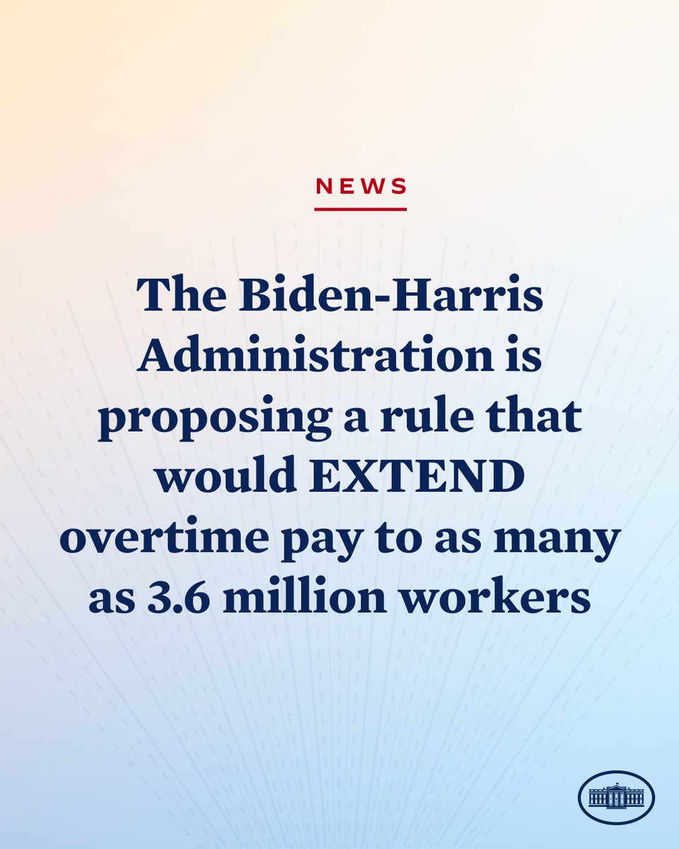 Ahead of Labor Day, the Biden-Harris Administration is proposing a rule that would ensure more workers receive the pay and benefits they deserve.