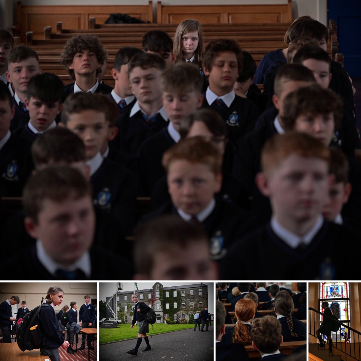 St. Jarlath’s college welcomed girls for the first time in its 223 year history. <a href="/stjarlaths/">St Jarlath's College</a> <a href="/TuamHerald/">Tuam Herald</a> #makinghistory #CollegeStudent