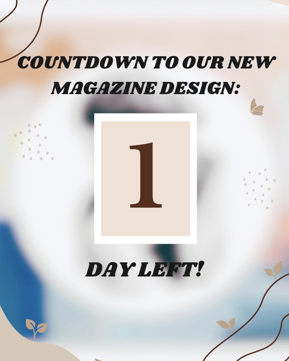 COUNTDOWN TO OUR NEW MAGAZINE DESIGN: T-MINUS 1 DAY! ‼️🗣️
Don’t miss your chance to win a FREE magazine subscription! Enter here:
ow.ly/RPsv50PFF2B 
#kirkusreviewsmagazine #magazinemakeover  #extrememakeover