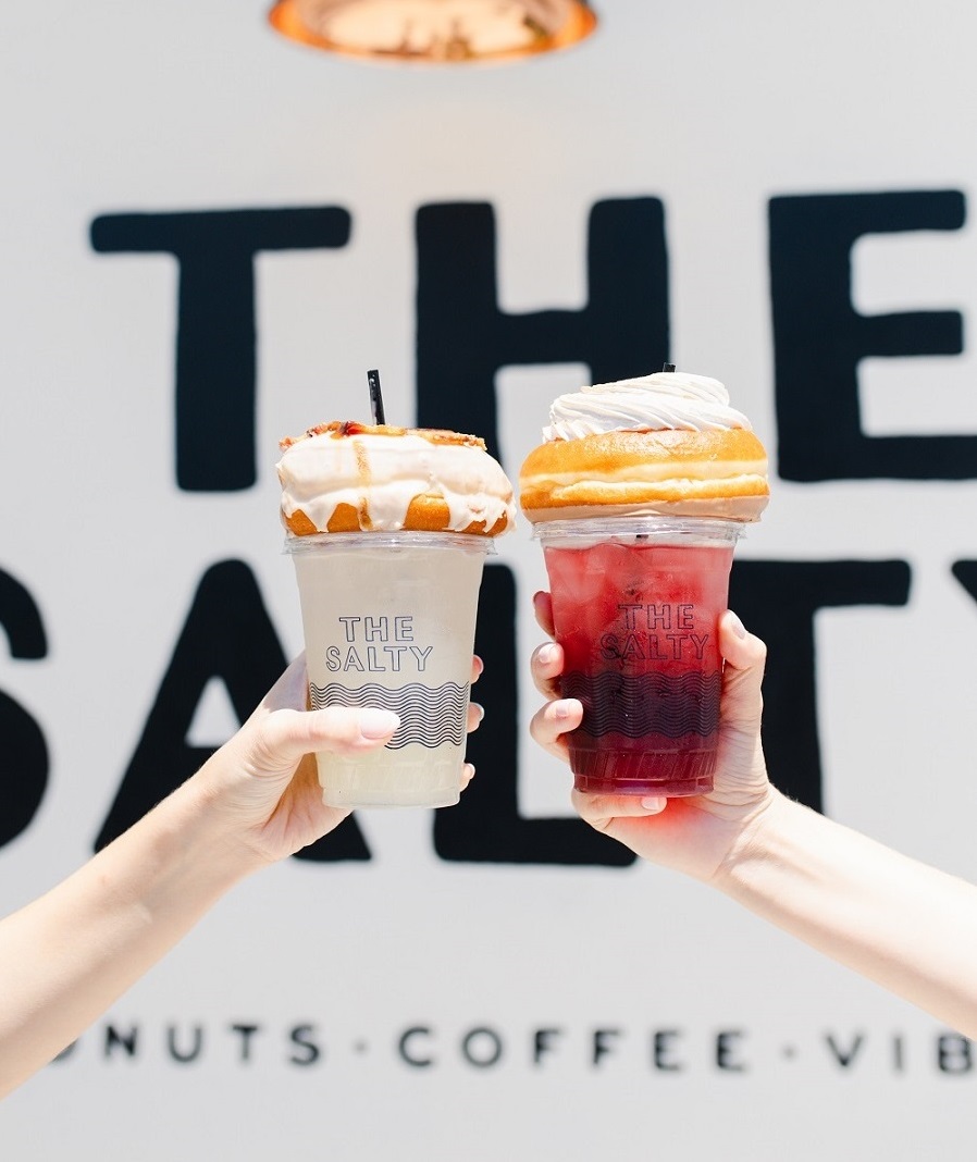 We're excited to introduce new sponsor, @TheSaltyDonut - a donuts, coffee, &baked goods shop! For our 1🍩th Anniversary, @TheSaltyDonut is curating a special South End Shuffle DONUT! Stop by the Salty Donut Camper after the run, show them your race bib for a free donut!! 🍩☕