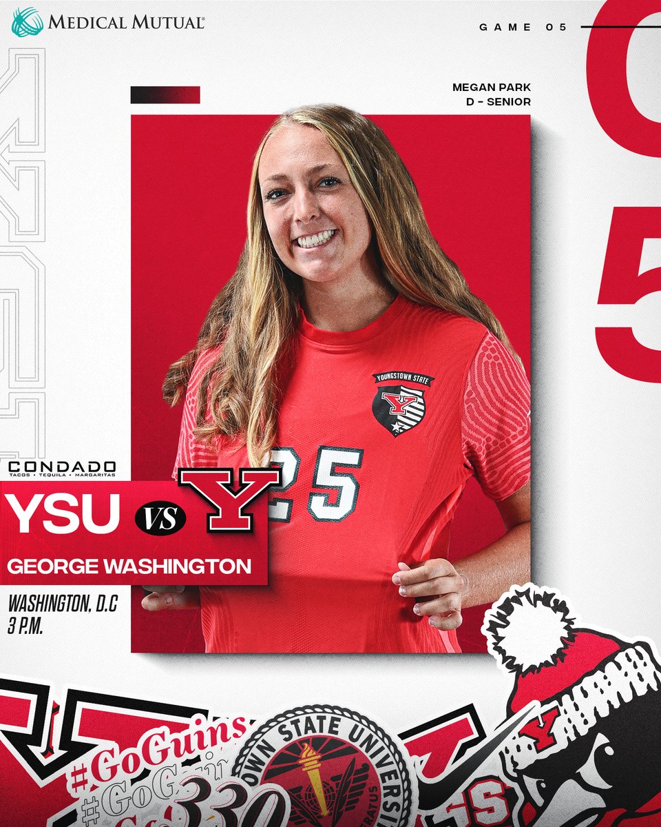 ysuWsoccer's tweet photo. We're back in action today in the nation's capital to take on the Revolutionaries!!

🆚 George Washington
📍Washington, D.C.
🏟️GW-Mount Vernon Athletic Complex
⏲️3 p.m.
📊https://t.co/l5JkVe0fmQ
📺https://t.co/abAxCZoQWA

#GoGuins #RaiseTheBar #HLWSOC https://t.co/BNM9xCrhkE