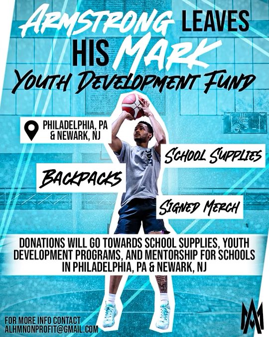 Thank you to everyone who has supported my Youth Development Fund campaign so far. The fund is currently at $6695! Looking forward to doing great things for the kids! Donate at the link in my bio.