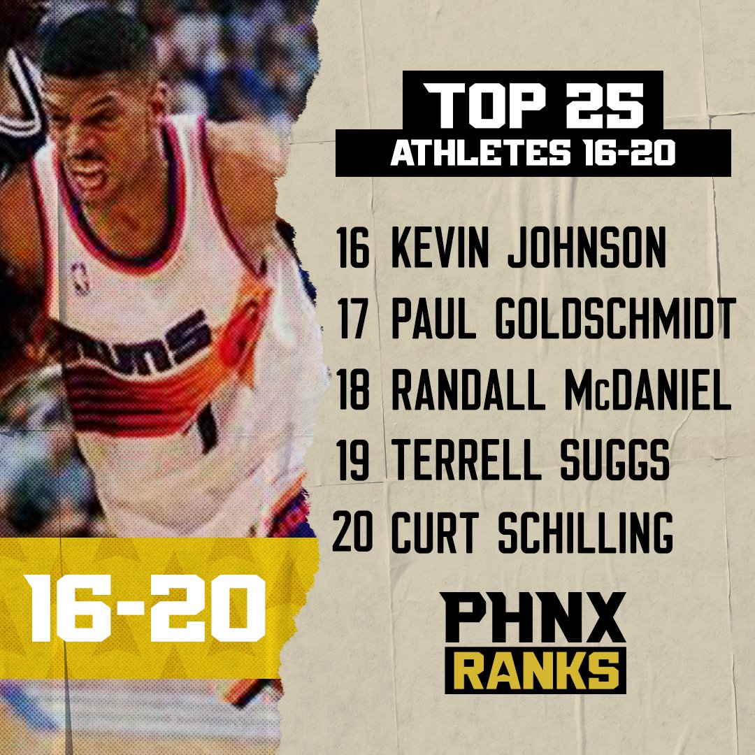 The 25 greatest athletes in Arizona sports history - PHNX