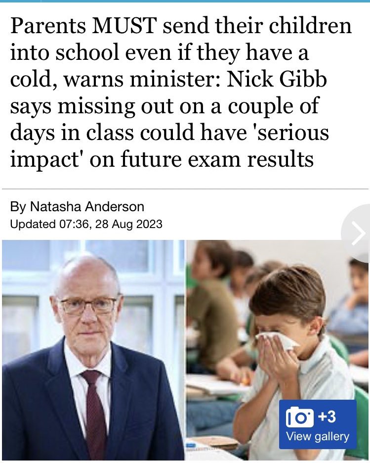 Hey Nick - just an FYI that germs are passed between ppl in enclosed spaces with lots of ppl in them, particularly sick kids, who then pass them onto the adults, who then have to stay off work sick.