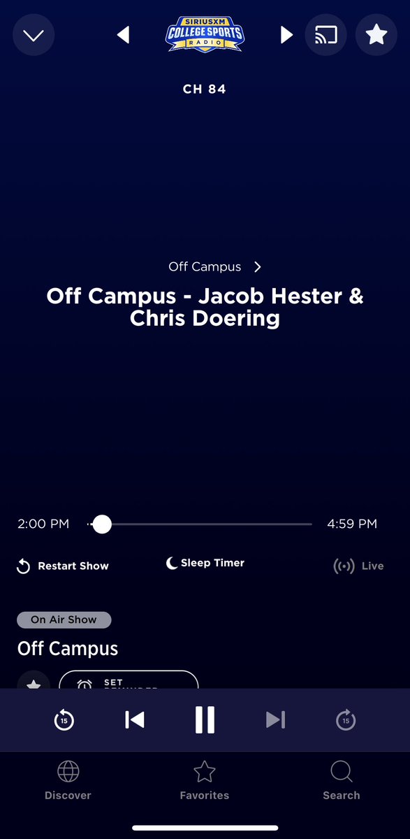 DSports24's tweet photo. Let’s Geauxx! Helluva Duo for #MeatheadRadio today #OffCampus #XM84 @SXMCollege https://t.co/4eBvdhNkxp