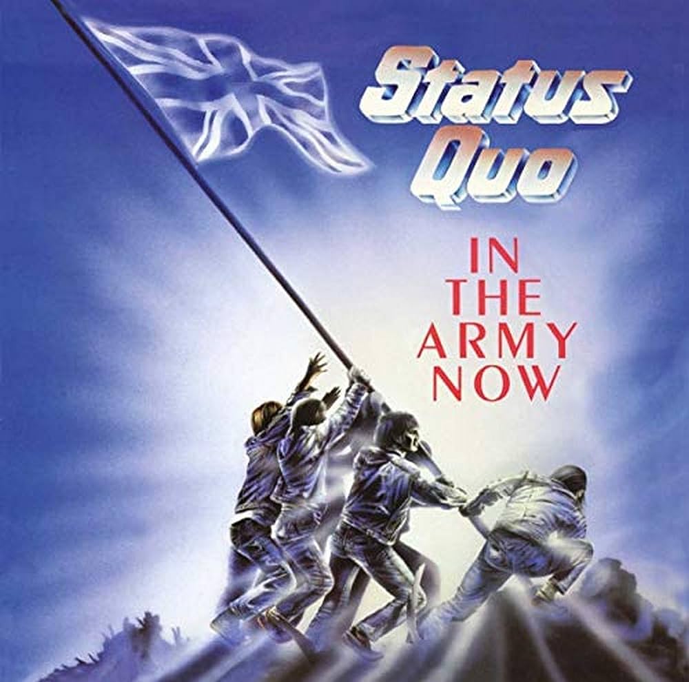29th August 1986  Status Quo release "In The Army Now"  the album peaked at No 7 in the UK album charts 

#StatusQuo #AlbumOfTheDay #80s