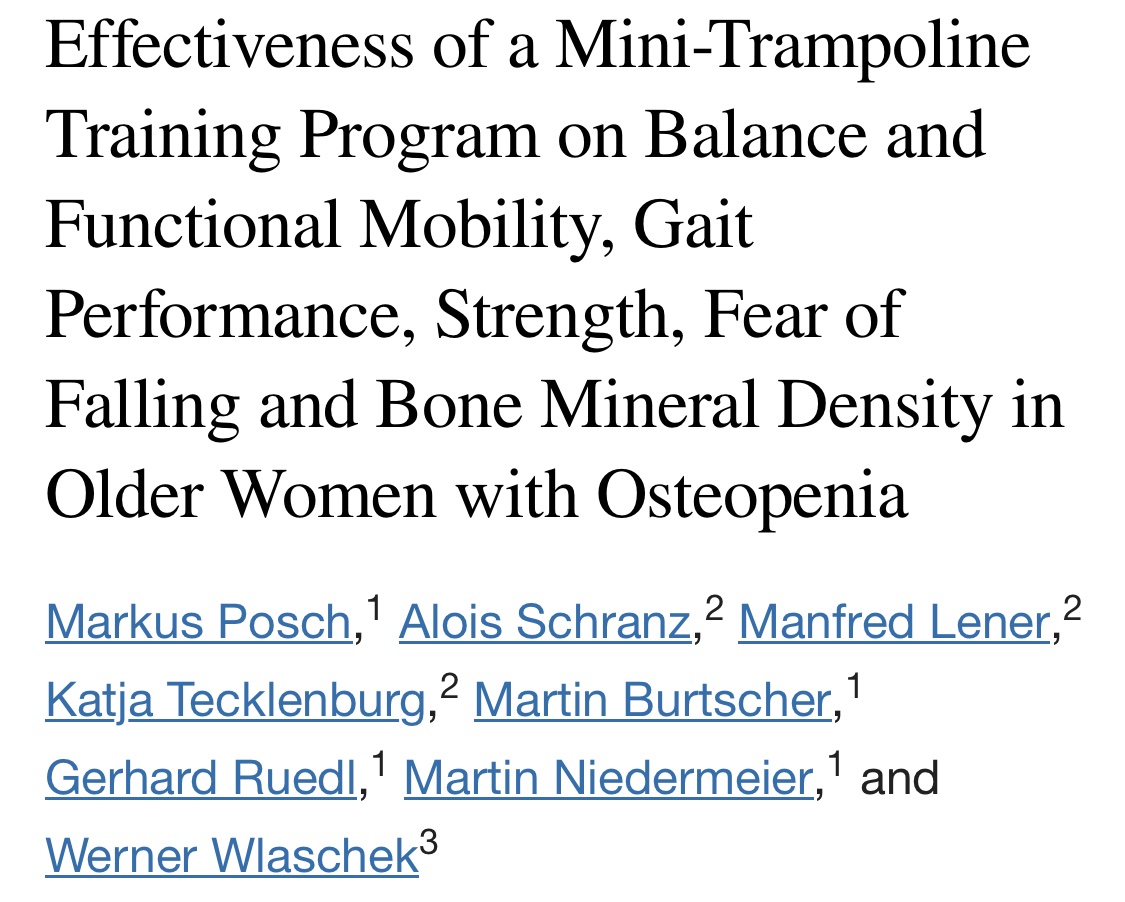 ClichyRose3's tweet image. Mini-trampoline benefits #minitrampoline #rebounding ncbi.nlm.nih.gov/pmc/articles/P…