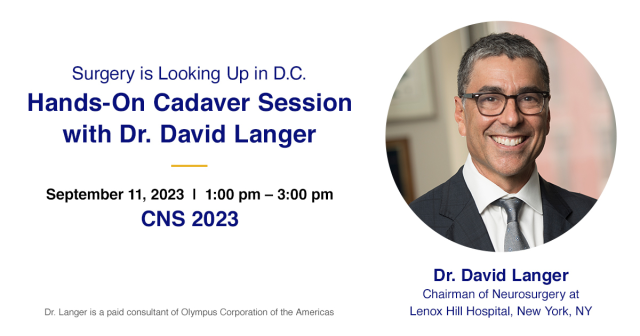 RexyInFxy's tweet photo. Don't miss your chance to reserve a timeslot for a hands-on cadaver session with the ORBEYE™ Exoscope at #2023CNS. #ORBEYE #OlympusPost https://t.co/9uprWuZWdZ https://t.co/7INijmntWj