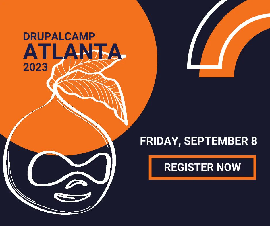 DrupalCamp Atlanta tweet media