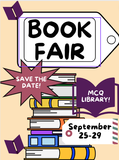 First BOOK FAIR of 2023-2024 is coming!! Mark your calendars, McQueeney Matador readers! 🩷📚🎉<a href="/MatsRead/">Matador Libraries</a> <a href="/SeguinISD/">Seguin ISD</a> <a href="/McQueeneyESISD/">McQueeney Elementary</a> #SeguinReads #1Heart1Seguin #WeAreSeguin