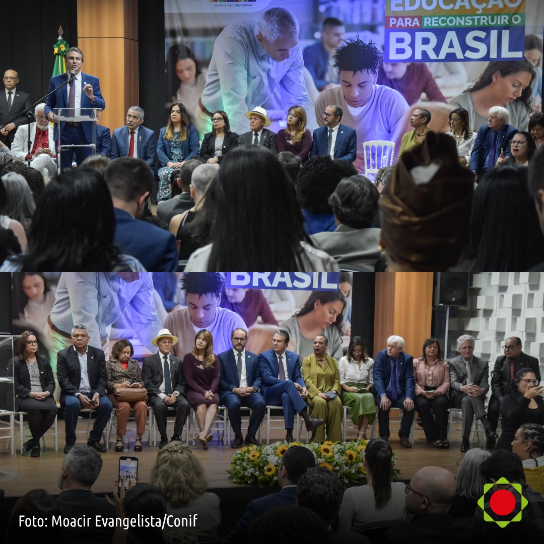 conif's tweet photo. O ministro da Educação, Camilo Santana (foto 2), empossou as reitoras do @IFPA, Ana Paula Palheta (foto 3), e do @IFB, Veruska Machado (foto 4), nesta quarta (30/8), na sede do MEC, em Brasília.
#RedeFederal #IFB #IFPA #Conif https://t.co/2LwirA9lMW