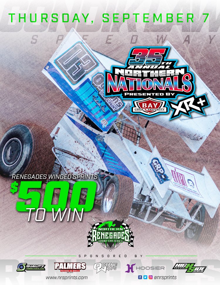 Northern Renegades Sprint Car Series tweet media