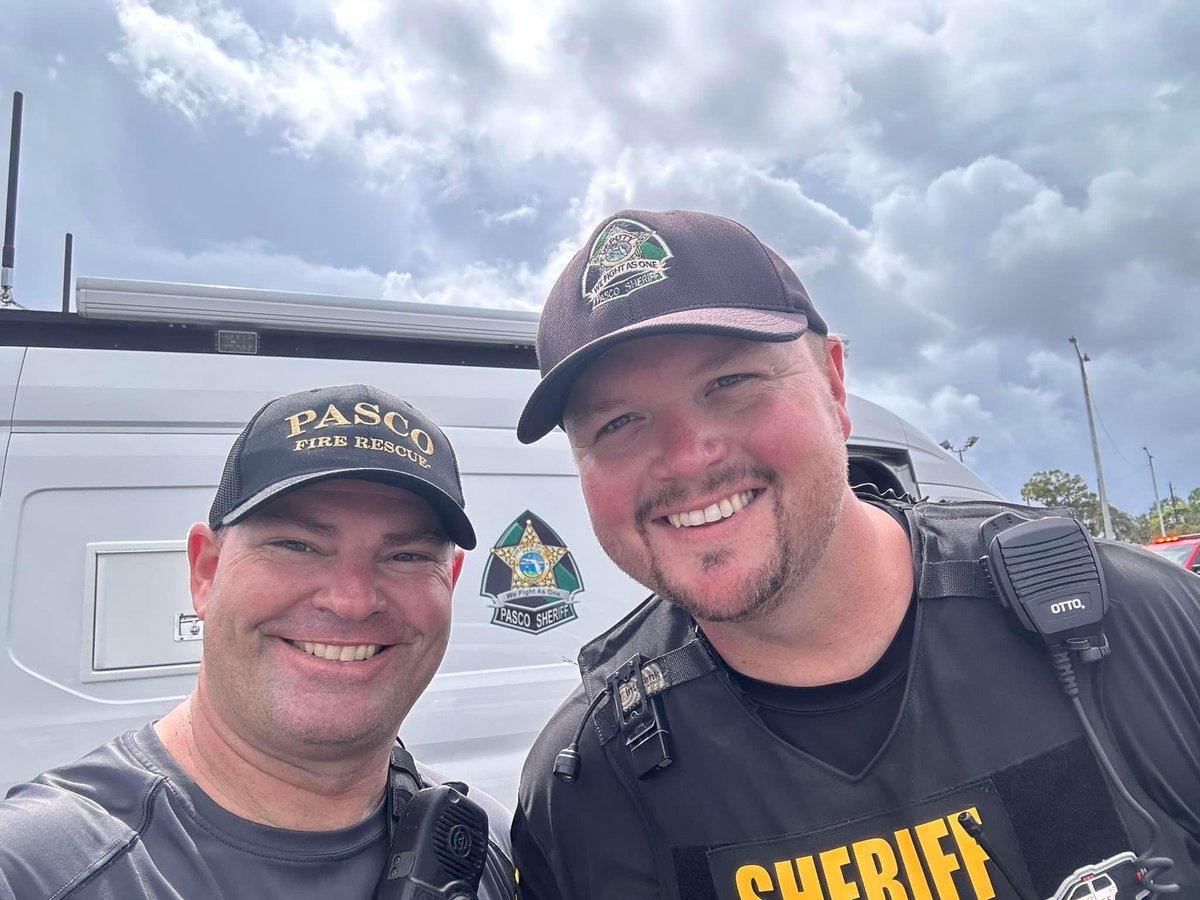 Thankful for the First Responders that are out on the west side helping out today!