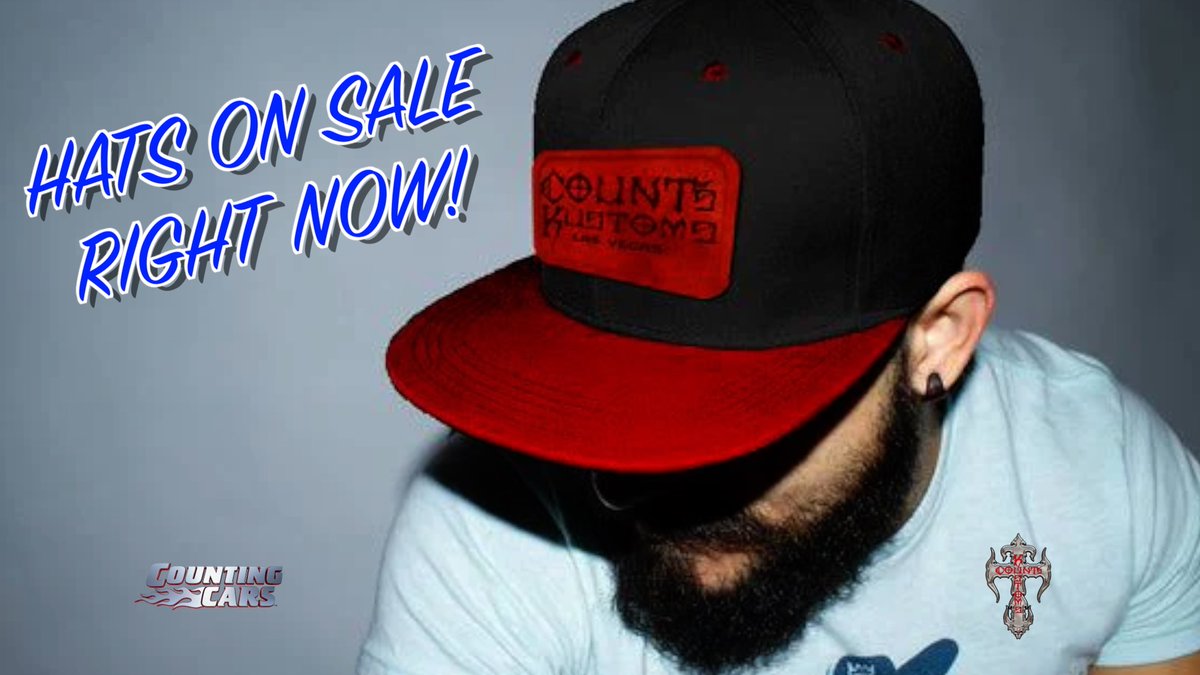 Looking for a new hat to keep that summer sun out of your eyes? Our Count’s Kustoms hats are on sale at countskustoms.shop right now! #countskustoms #lasvegas #hats #sale