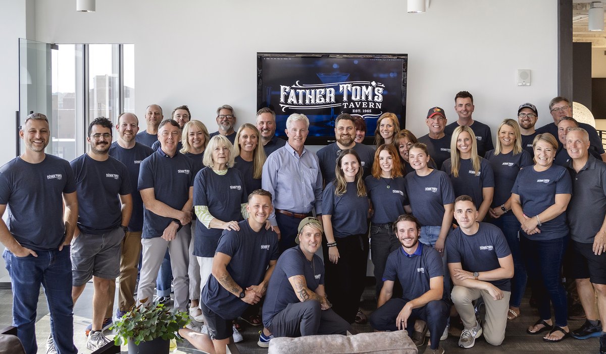 25 years later - our first employee remains celebrated in our hearts. Cheers, Tom! ☘️