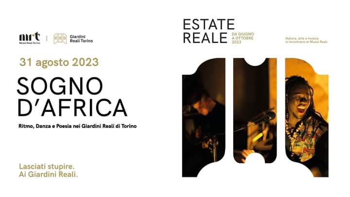 #31agosto 🌍 Sogno d’Africa: ai Musei Reali celebriamo la Giornata Internazionale per le Persone di Discendenza Africana con un ricco programma di appuntamenti, tra musica, danza, poesia e arte. Scopri tutti gli eventi su museireali.beniculturali.it/events/sogno-d…