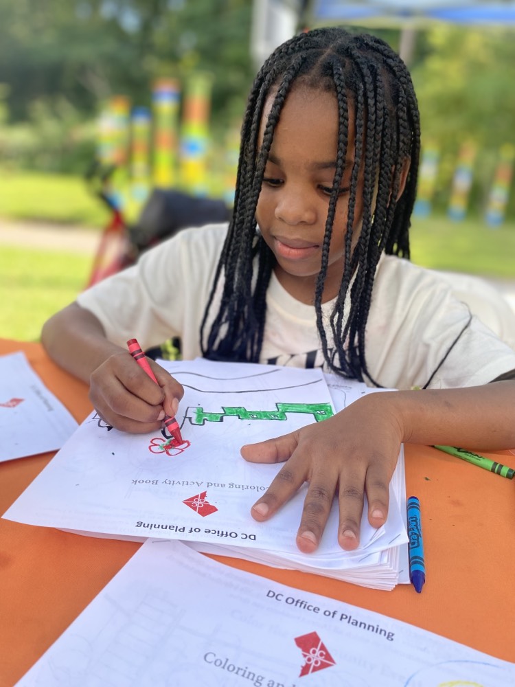 We were thrilled to host a community gathering in Marvin Gaye Park this past Saturday. THANK YOU to all the residents and partners that came out for the food business showcase, kids' activities, meditation circle, history discussions, &amp; Nannie Helen Burroughs plan survey!