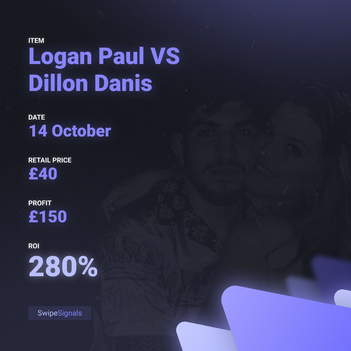 Logan Paul Vs Dillon Danis (Misfits) 🥊 

We turn any opportunity into a profitable day, such as the Misfits boxing event later this year! 🥊 

Over 280% ROI secured. 🤑

Who wants to join us? Click the link below to join our waiting list. ⬇️

whop.com/marketplace/ch…