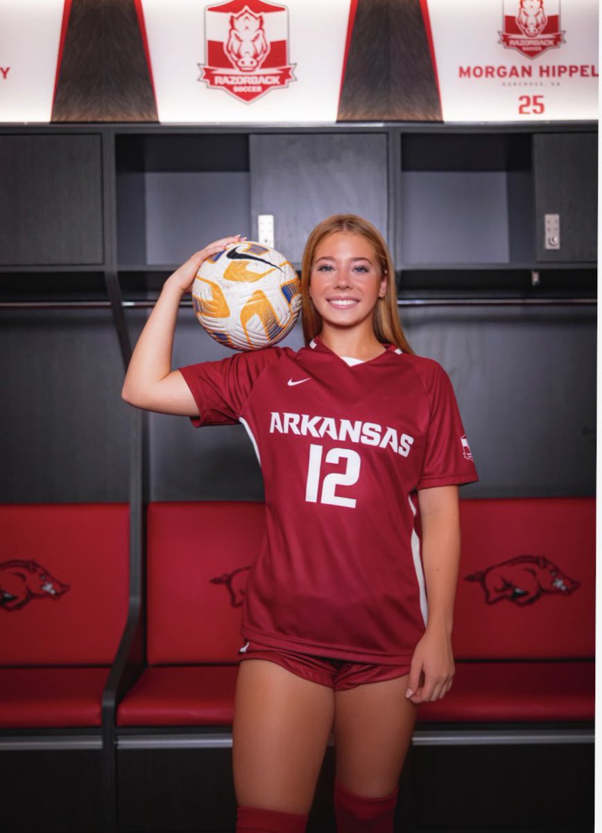 So incredibly blessed to announce that I will be verbally committing to the University of Arkansas to play D1 soccer, and pursue my academic career!! Thank you to everyone that has helped me achieve this goal!